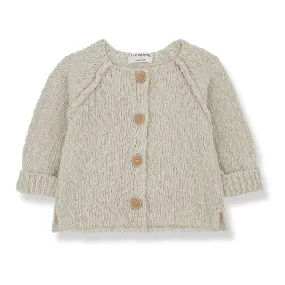 1   IN THE FAMILY NATURAL KNIT CARDIGAN [FINAL SALE]