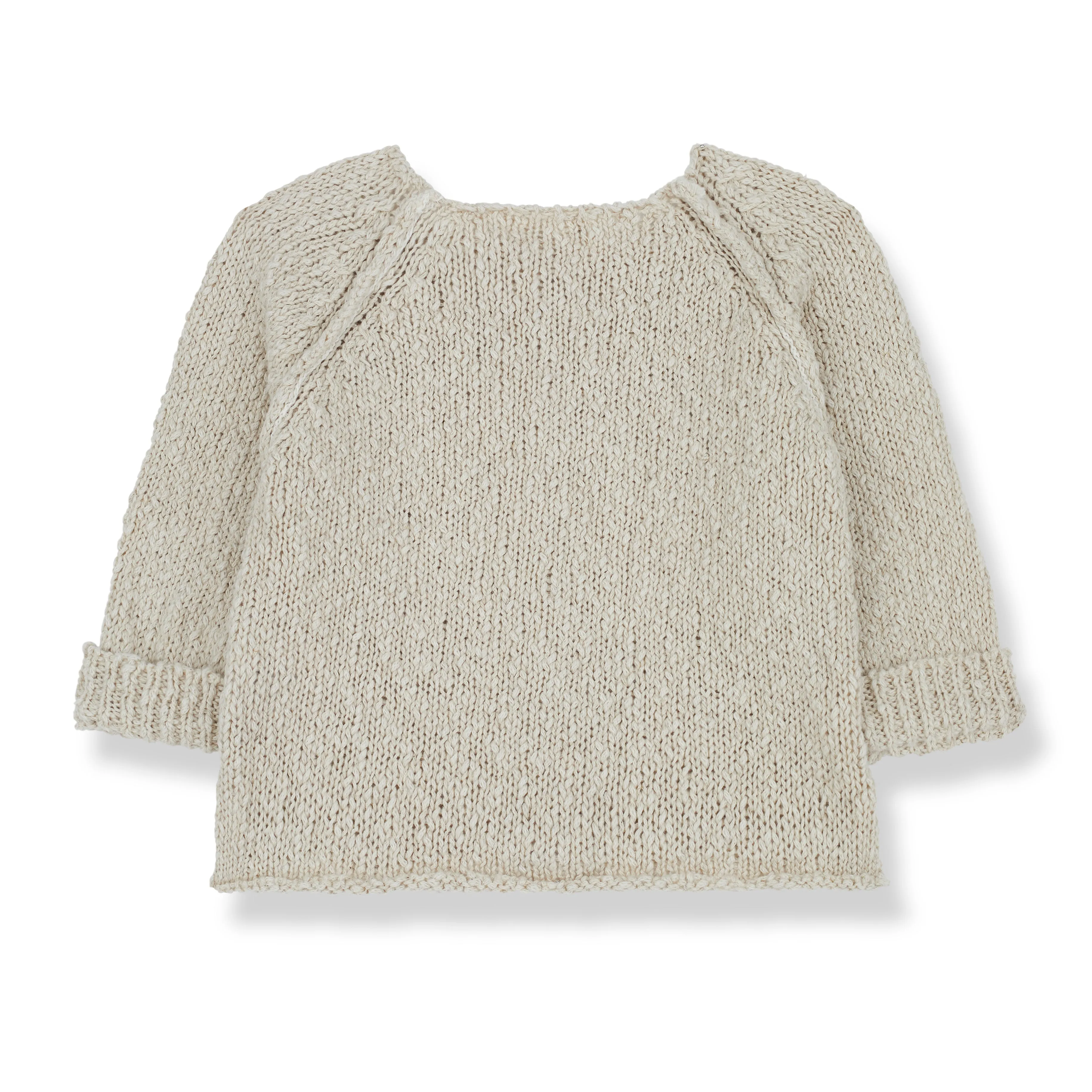 1   IN THE FAMILY NATURAL KNIT CARDIGAN [FINAL SALE]