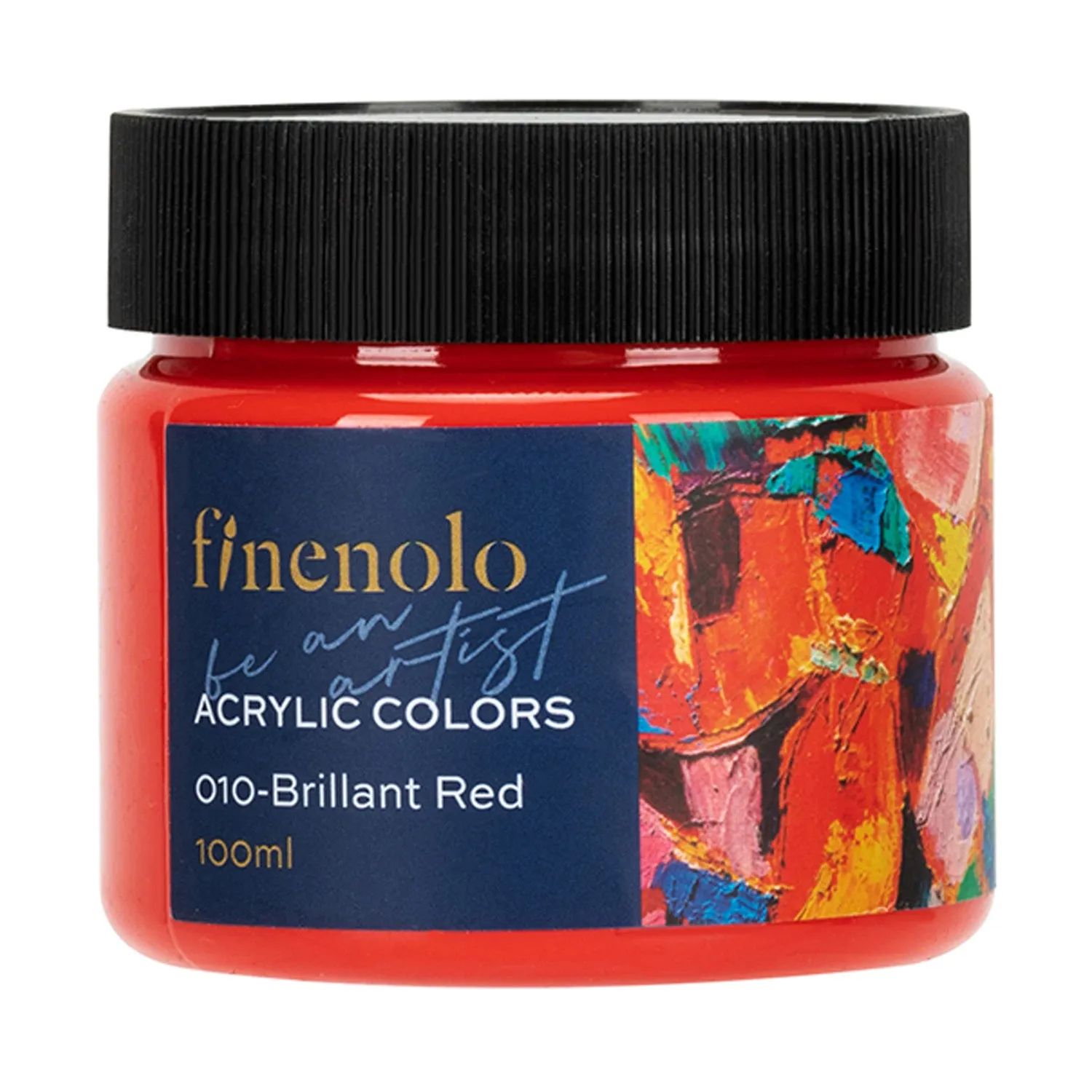 100ml Acrylic Color (Brilliant Red)