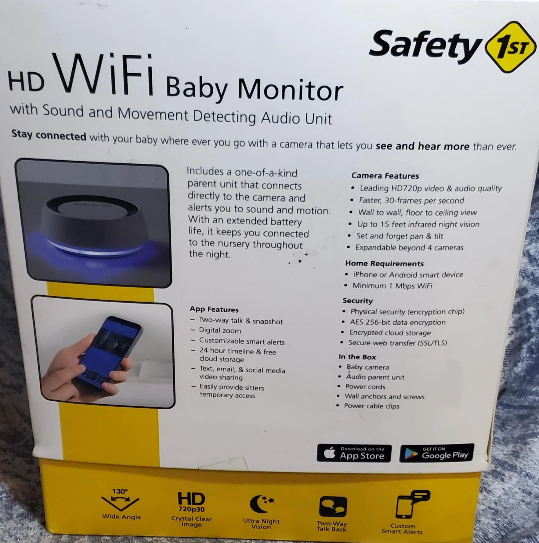 10192020 Safety 1st HD Wifi Baby Monitor