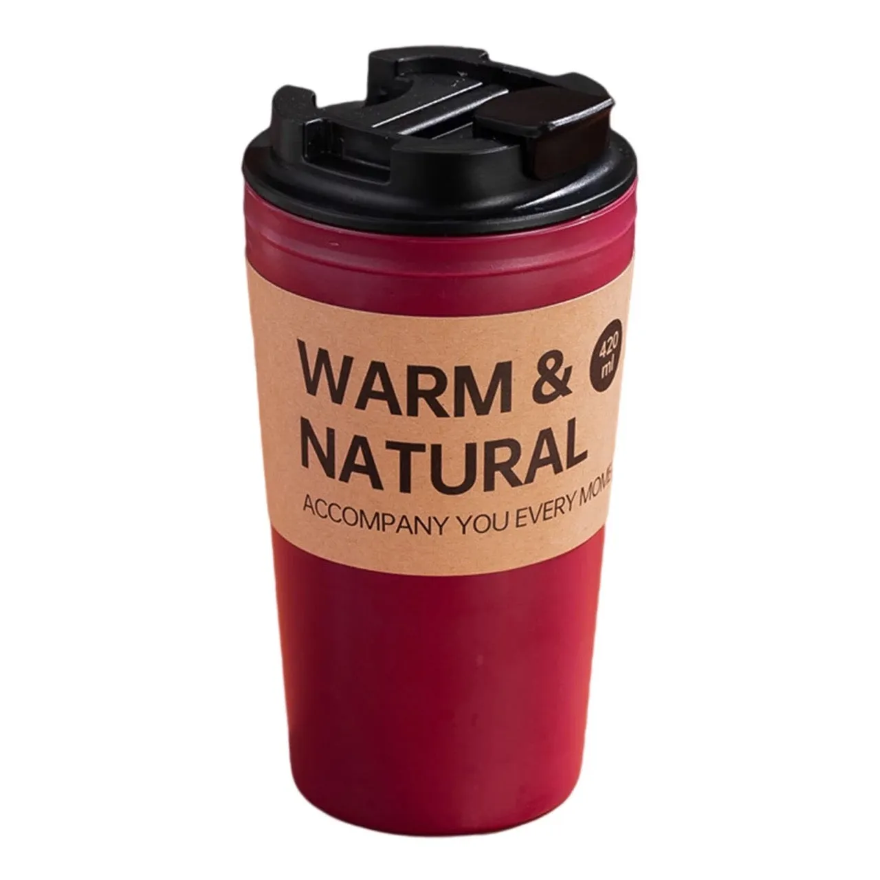 420ml Red Travelling Cup