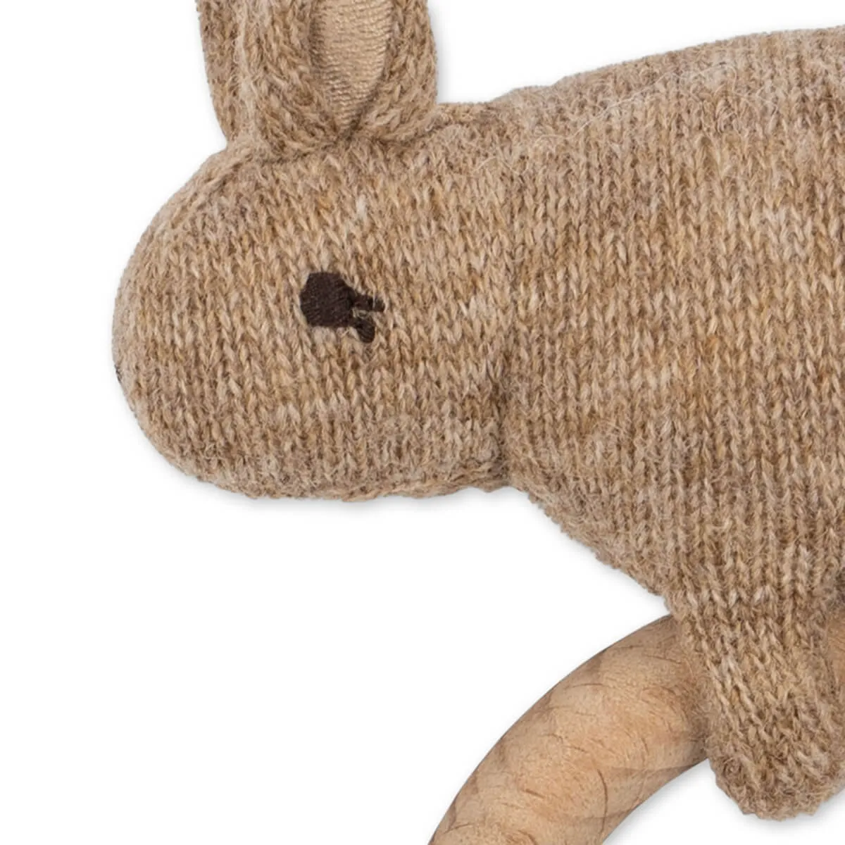 Activity Knit Ring Bunny by Konges Sløjd