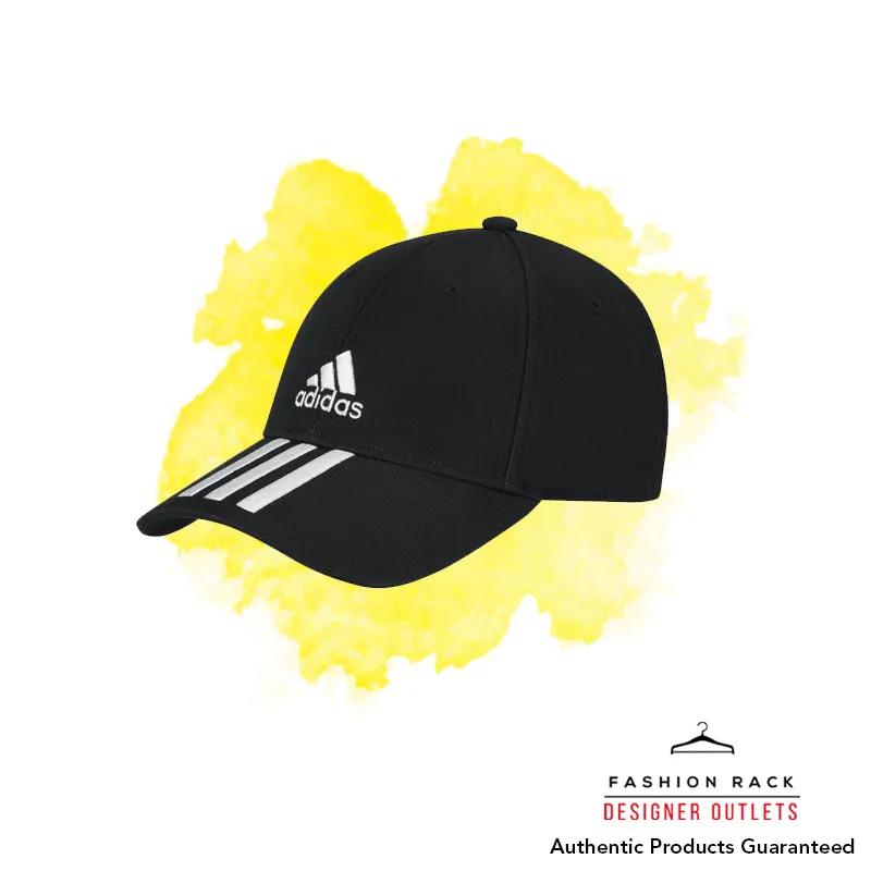 Adidas Baseball 3-Stripes Twill Cap Black / White / White