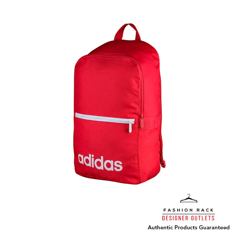 Adidas Linear Classic Daily Backpack Scarlet / Scarlet / White