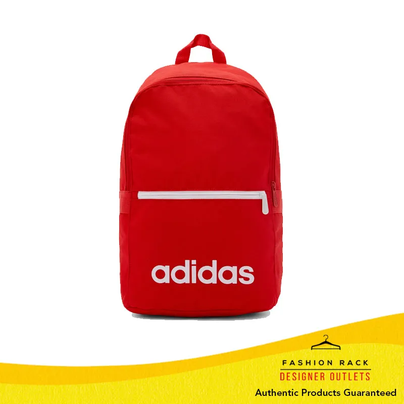 Adidas Linear Classic Daily Backpack Scarlet / Scarlet / White