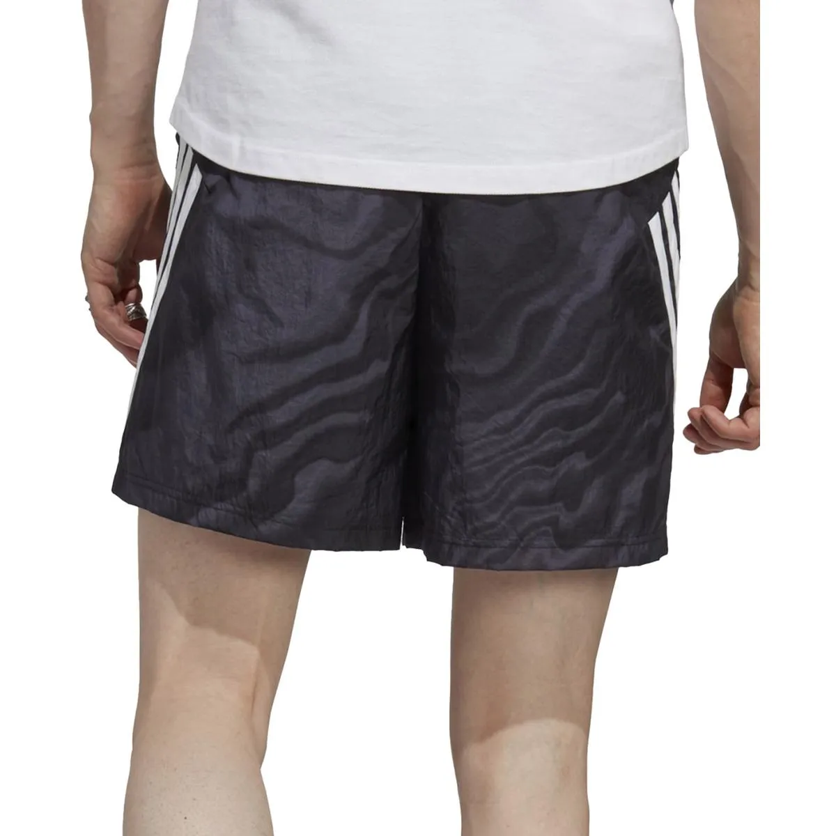 Adidas Mens Striped  Shorts