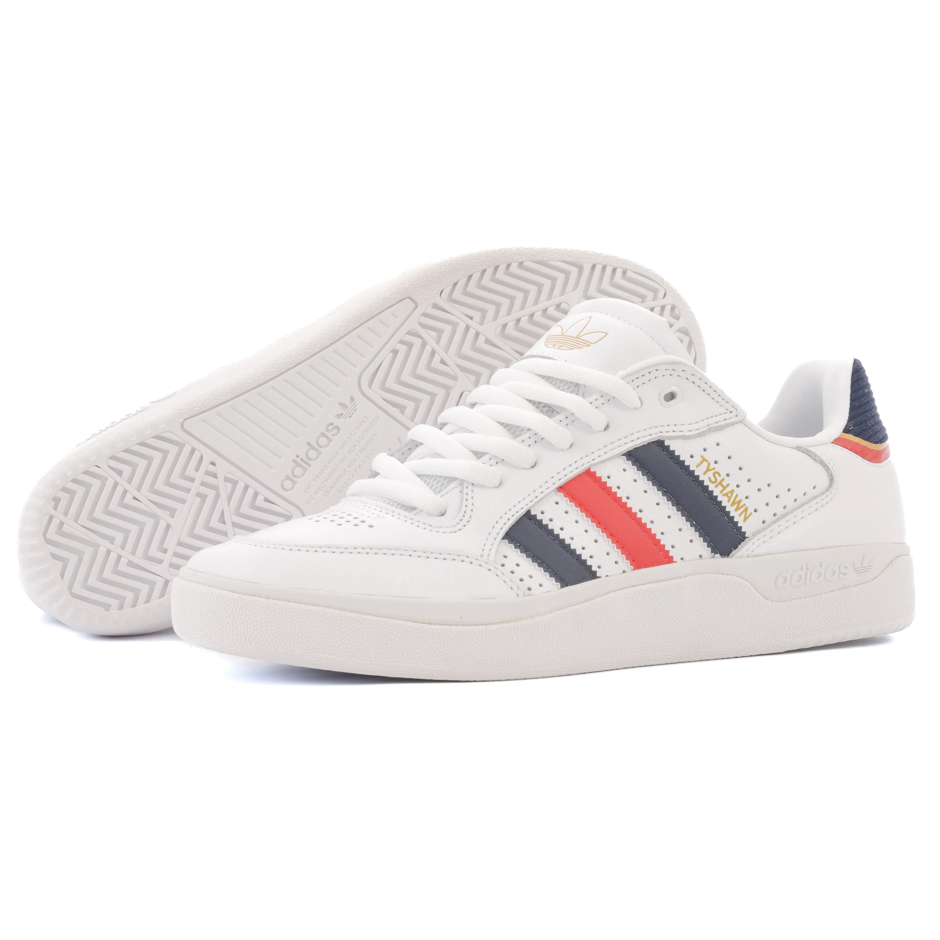 Adidas - Tyshawn Low (Cloud White/Better Scarlet/Gold Metallic)