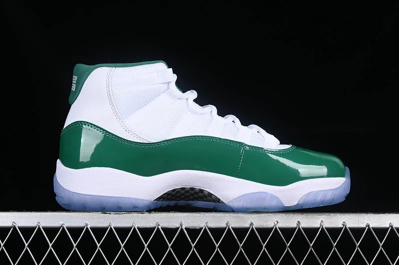 AIR JORDAN 11 RETRO WHITE/GREEN