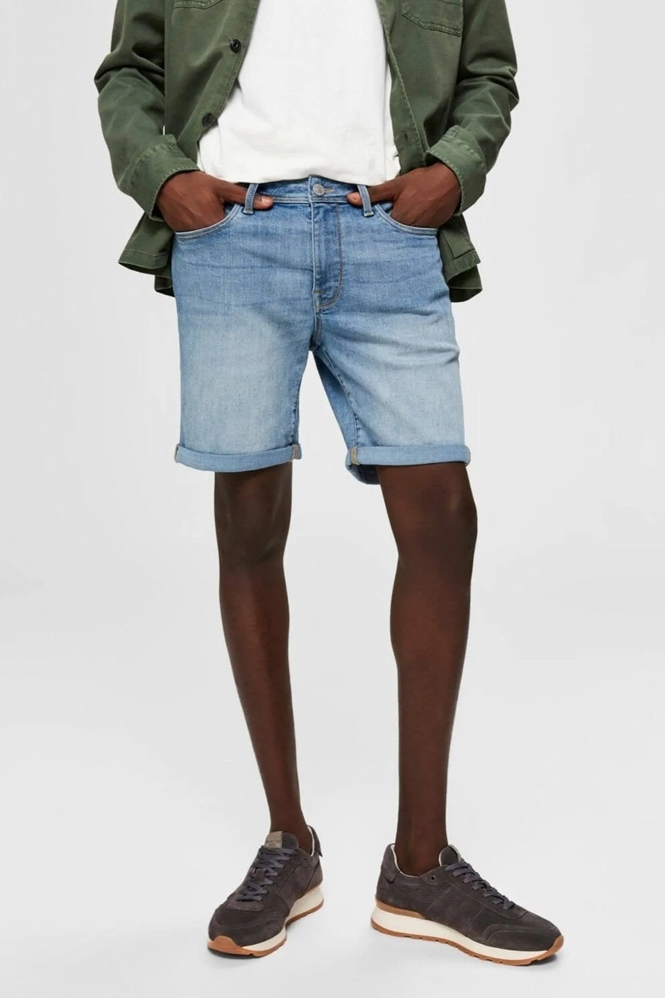 Alex Shorts - Light Blue Denim