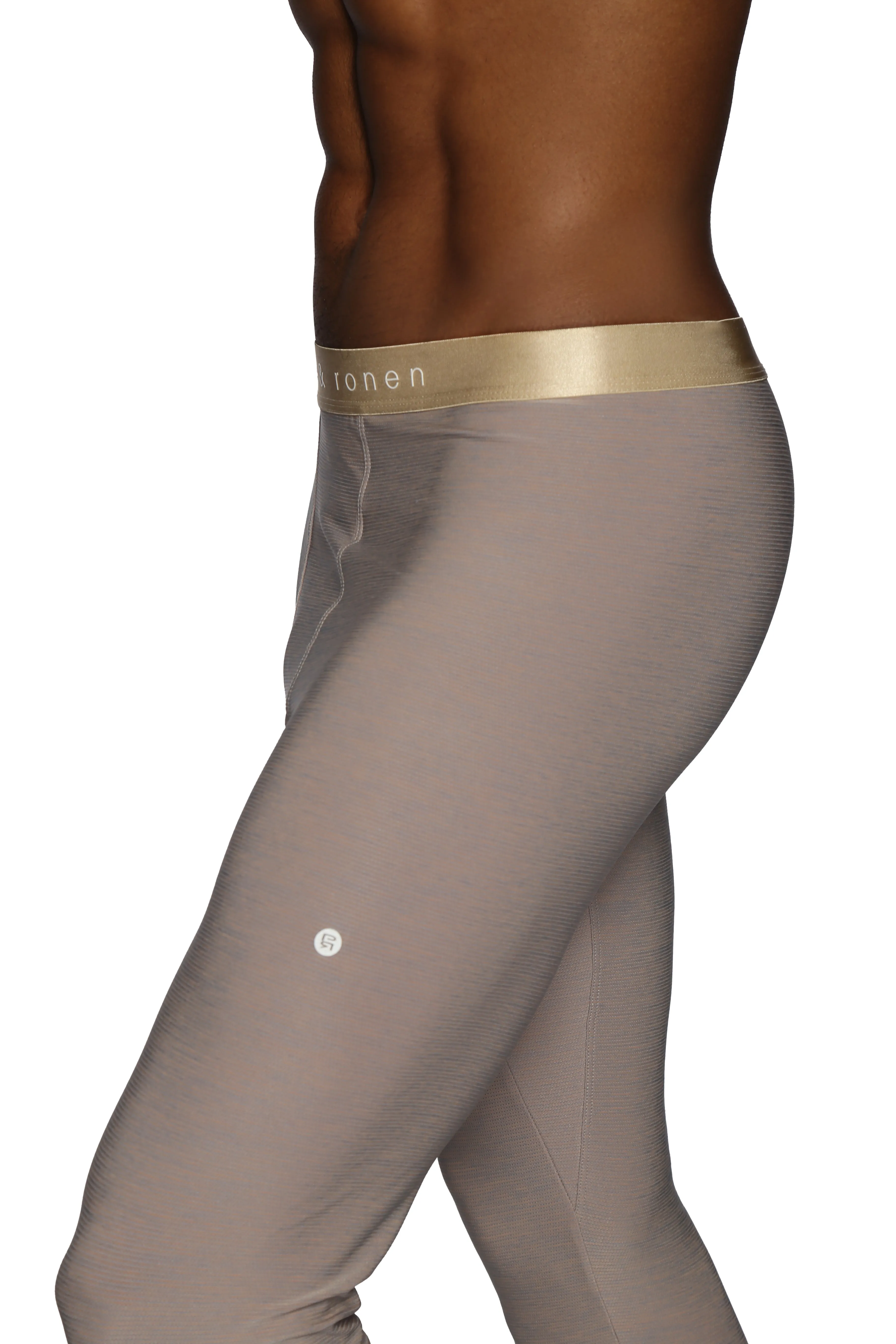 ALL NEW- ACTIONWEAR Oyster Beige Mako Nylon Legging