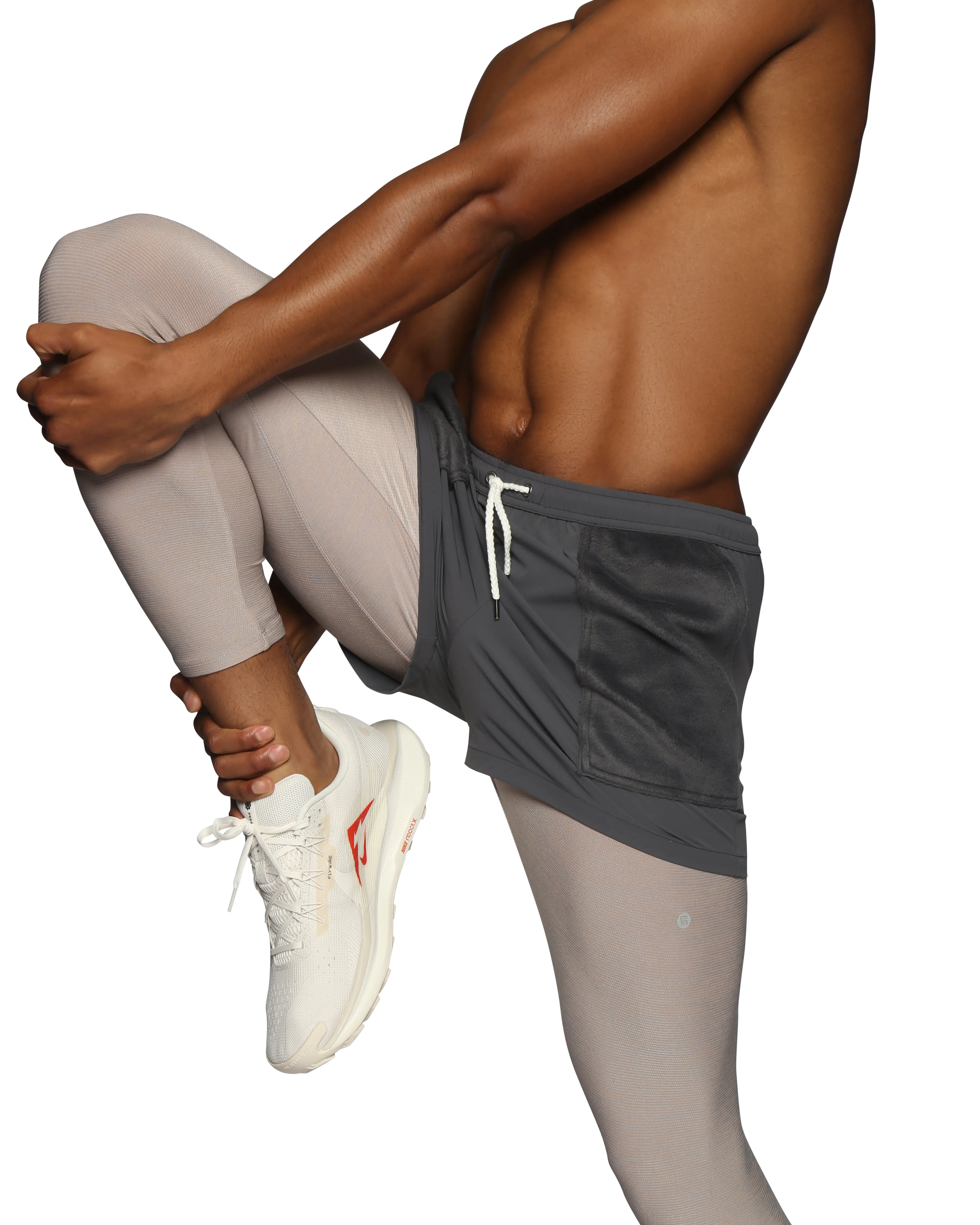 ALL NEW- ACTIONWEAR Oyster Beige Mako Nylon Legging