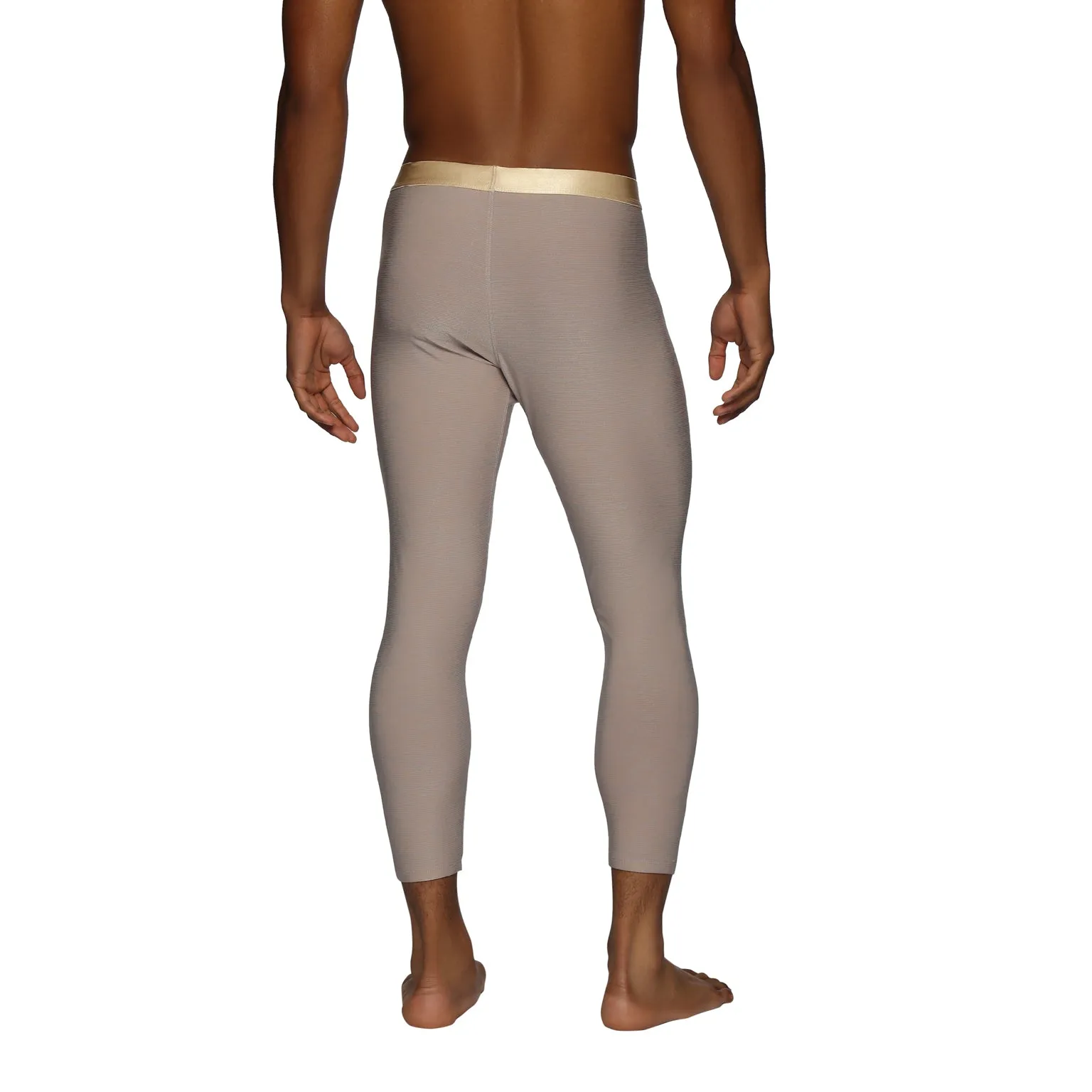 ALL NEW- ACTIONWEAR Oyster Beige Mako Nylon Legging