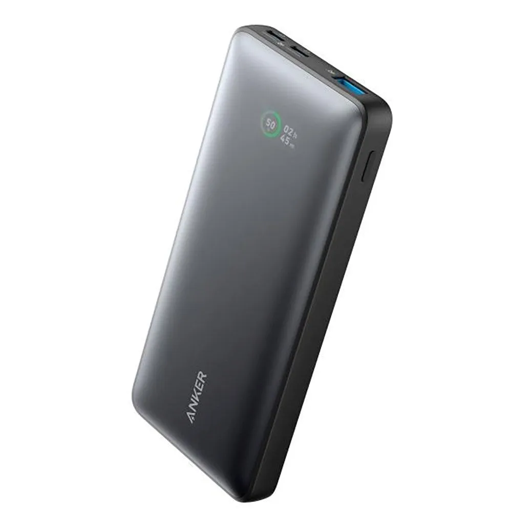 ANKER 533 Power Bank PowerCore 10.000 mAh 25W 2x USB-C - Sort