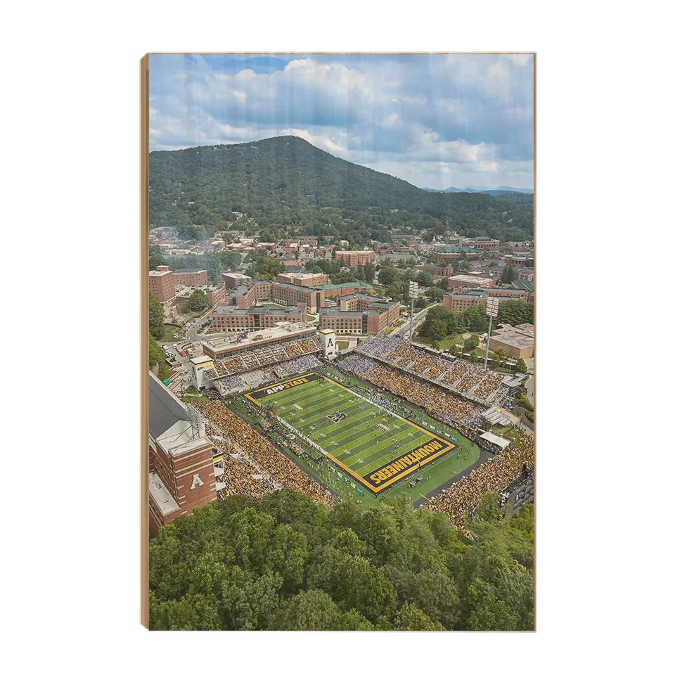 Appalachian State Mountaineers - Kidd Brewer Stadium Aerial