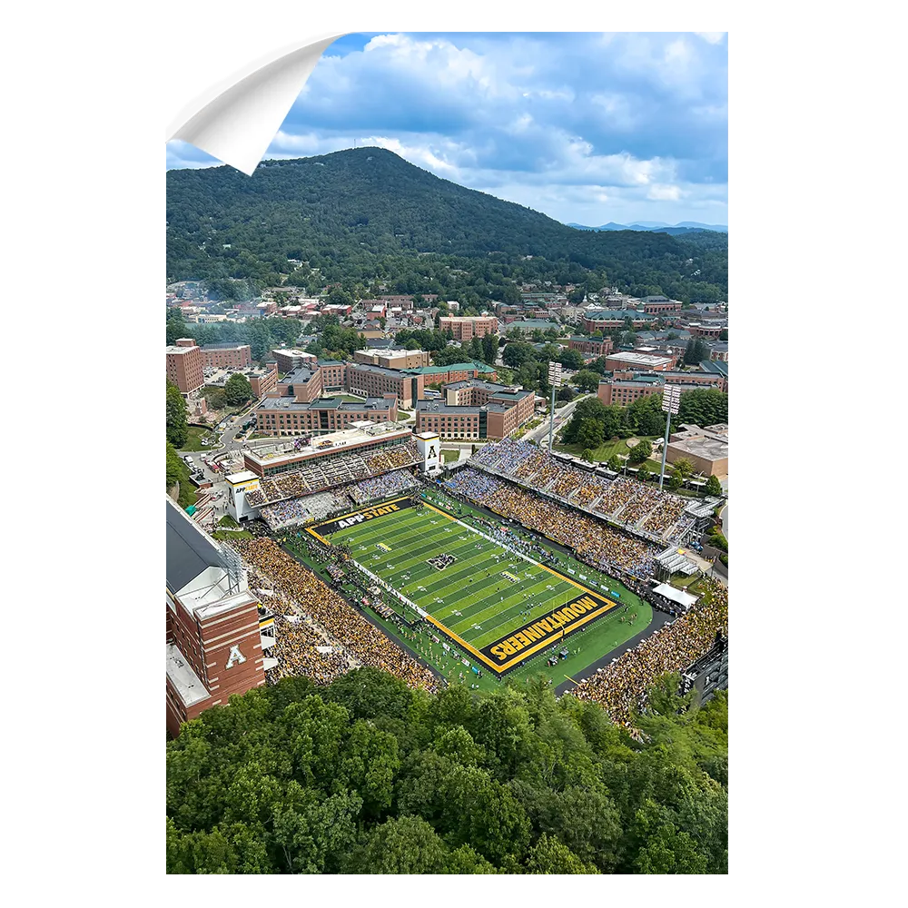 Appalachian State Mountaineers - Kidd Brewer Stadium Aerial