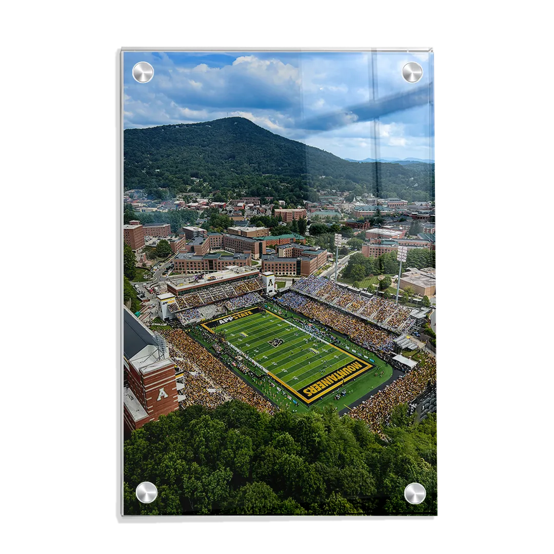 Appalachian State Mountaineers - Kidd Brewer Stadium Aerial