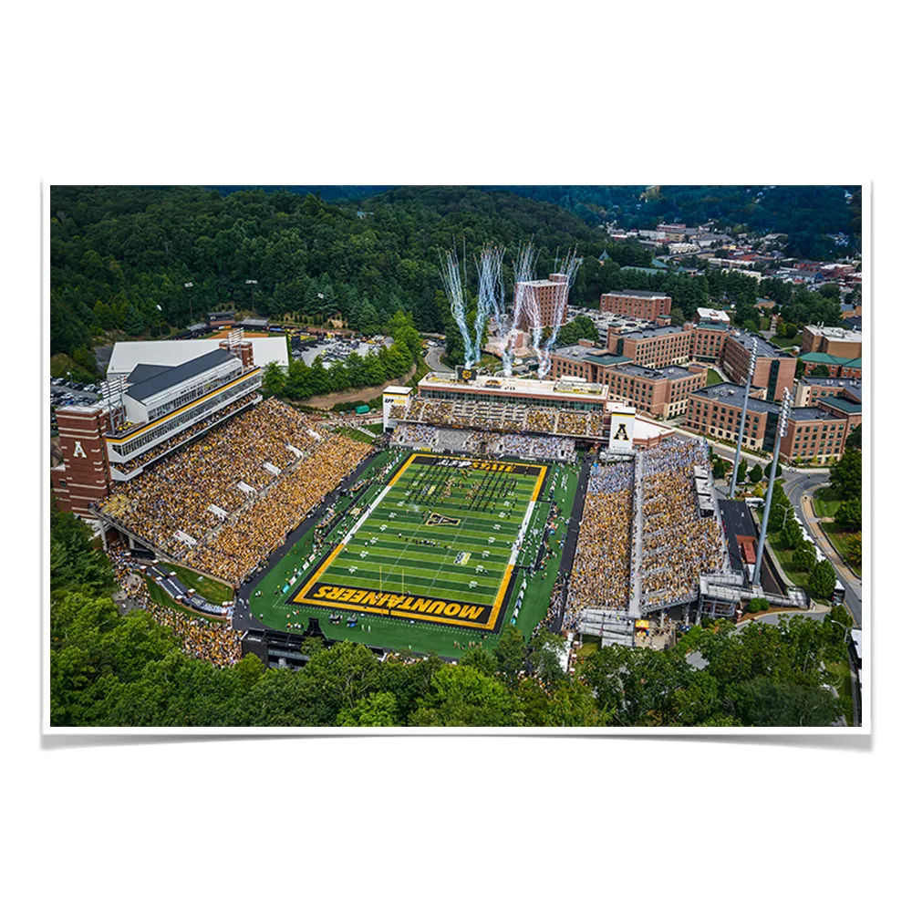 Appalachian State Mountaineers - Welcome to the Rock