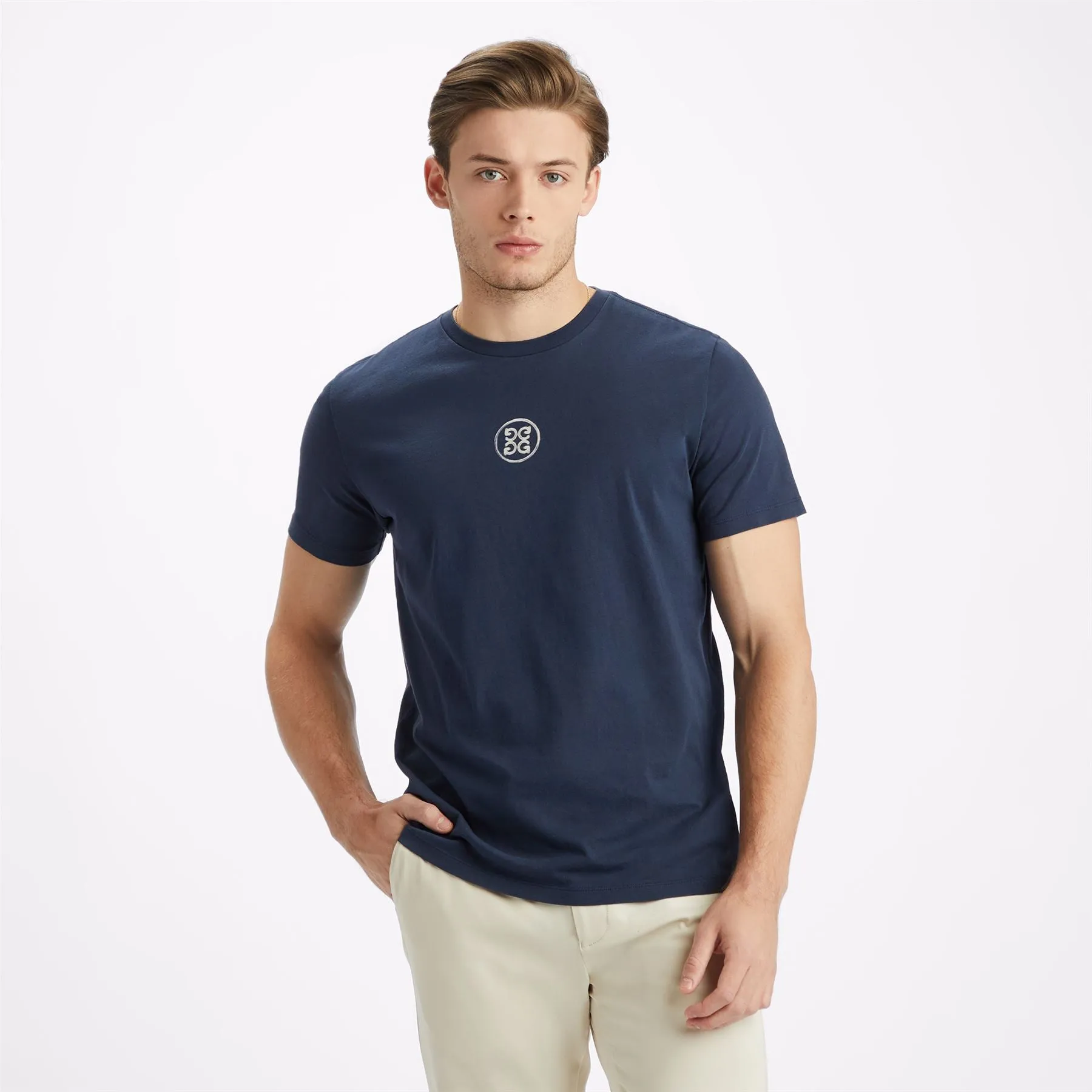 Apres Golf Cotton Tailored Fit T-Shirt Twilight - AW23