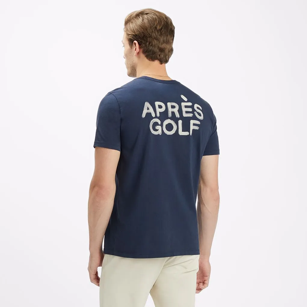 Apres Golf Cotton Tailored Fit T-Shirt Twilight - AW23