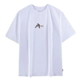 ARCHIVAL REINVENT ARC x PAA LOGO TEE-WHITE