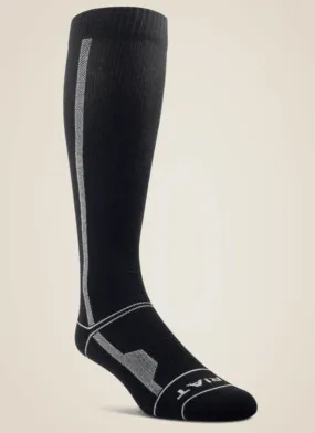 Ariat Black Ascent Compression Merino Socks 10041398