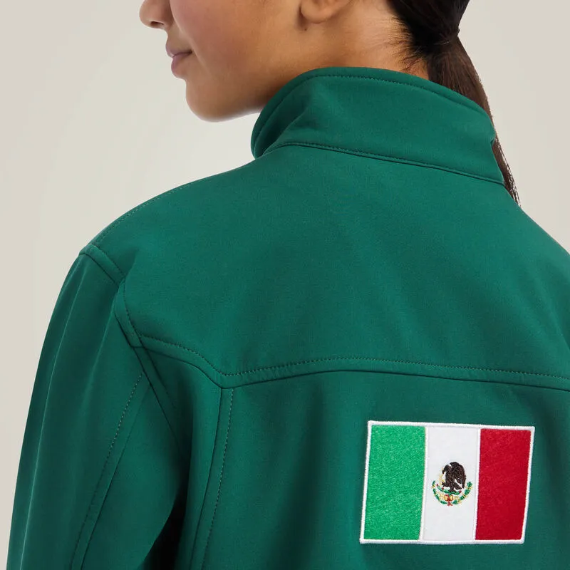 Ariat Kids New Team Softshell MEXICO Jacket Style 10039202