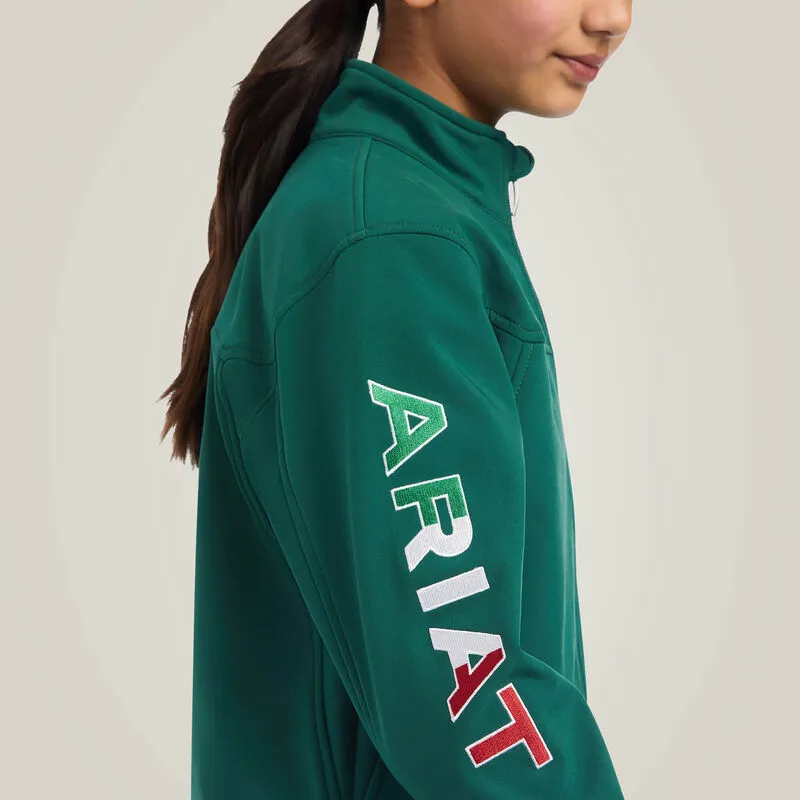 Ariat Kids New Team Softshell MEXICO Jacket Style 10039202