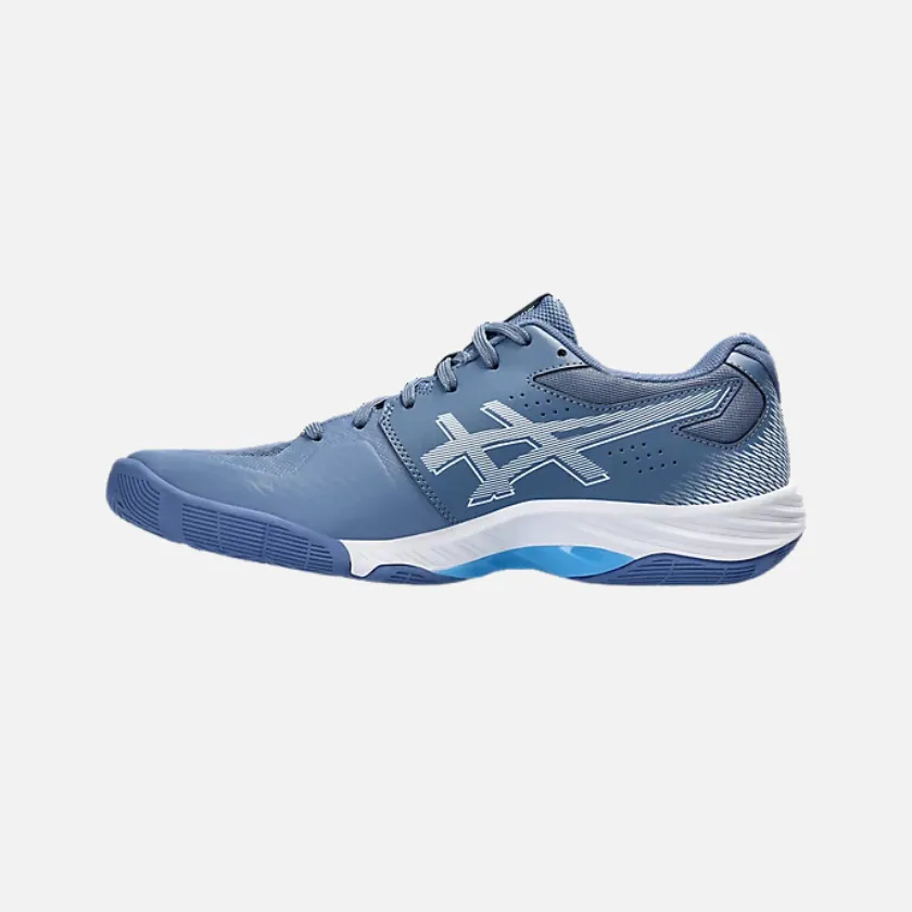 Asics Blade FF Men's Badminton Shoes -Denim Blue/Lime Burst