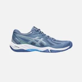 Asics Blade FF Men's Badminton Shoes -Denim Blue/Lime Burst