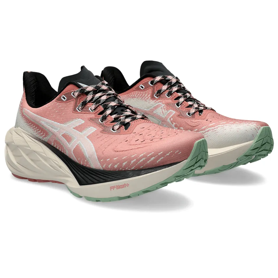 Asics Novablast 4 TR - Nature Bathing Women's Trail Shoes SS24 Nature Bathing / Rose Rouge