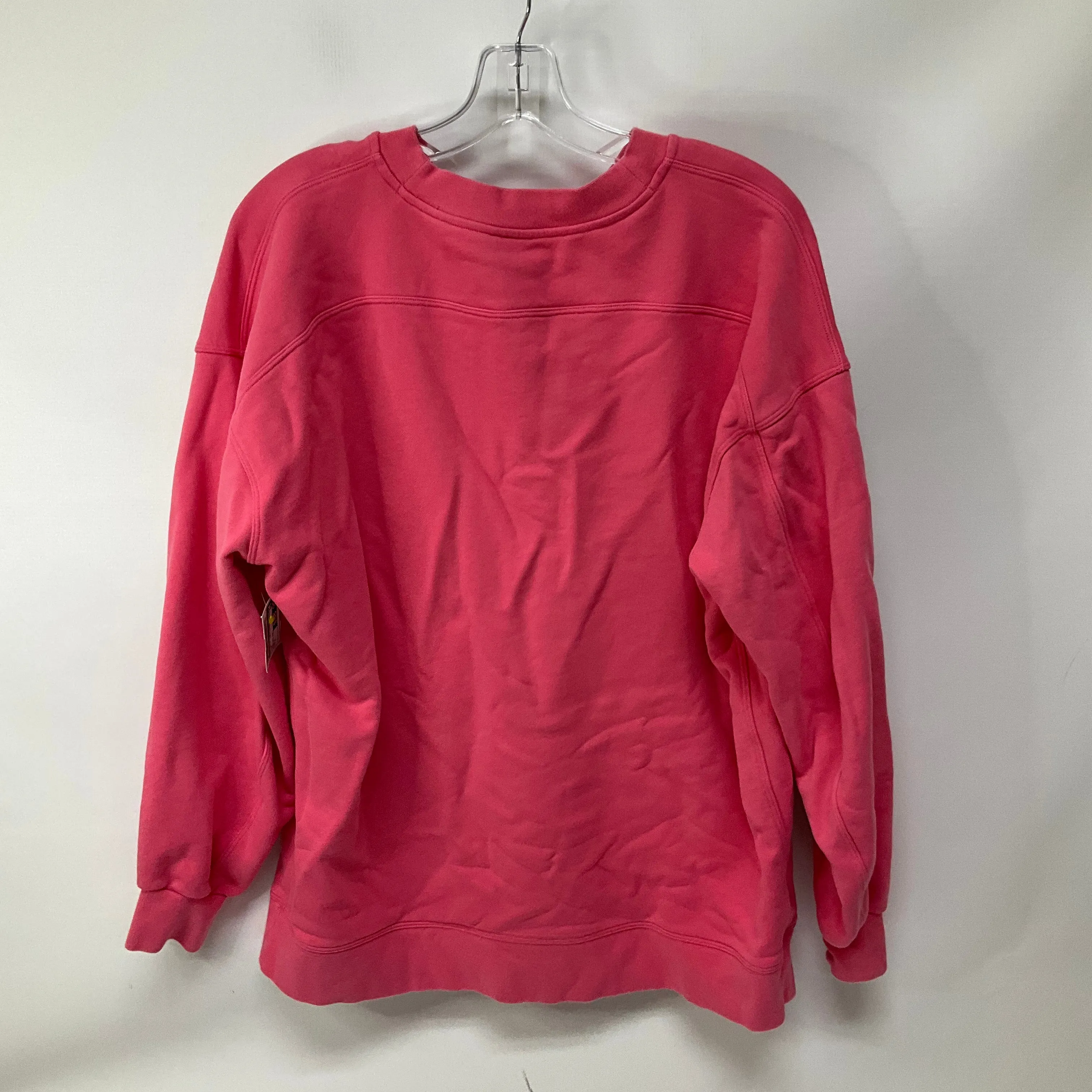 Athletic Sweatshirt Crewneck By Lululemon In Pink, Size: 6