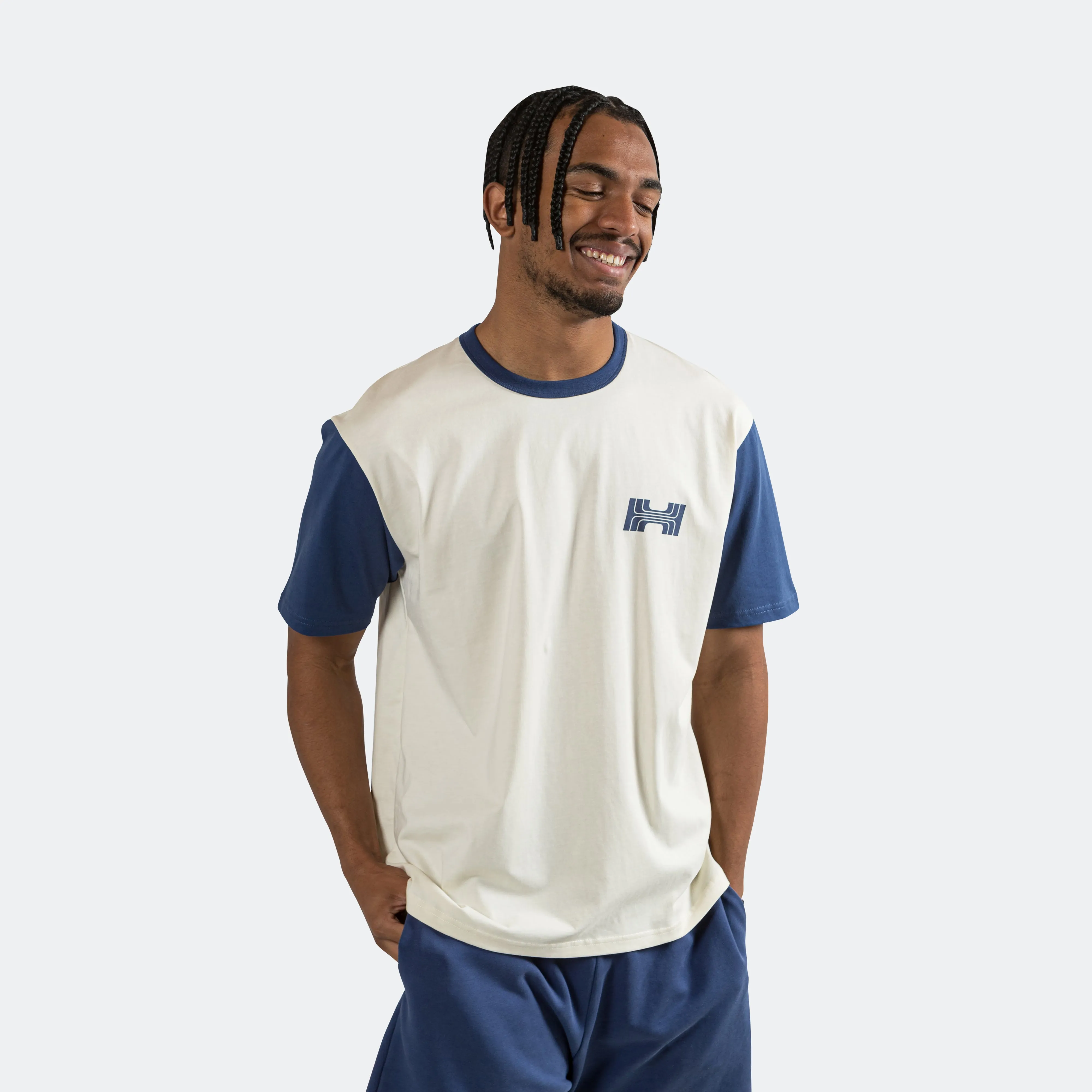 Athletic Tee - Washed Navy