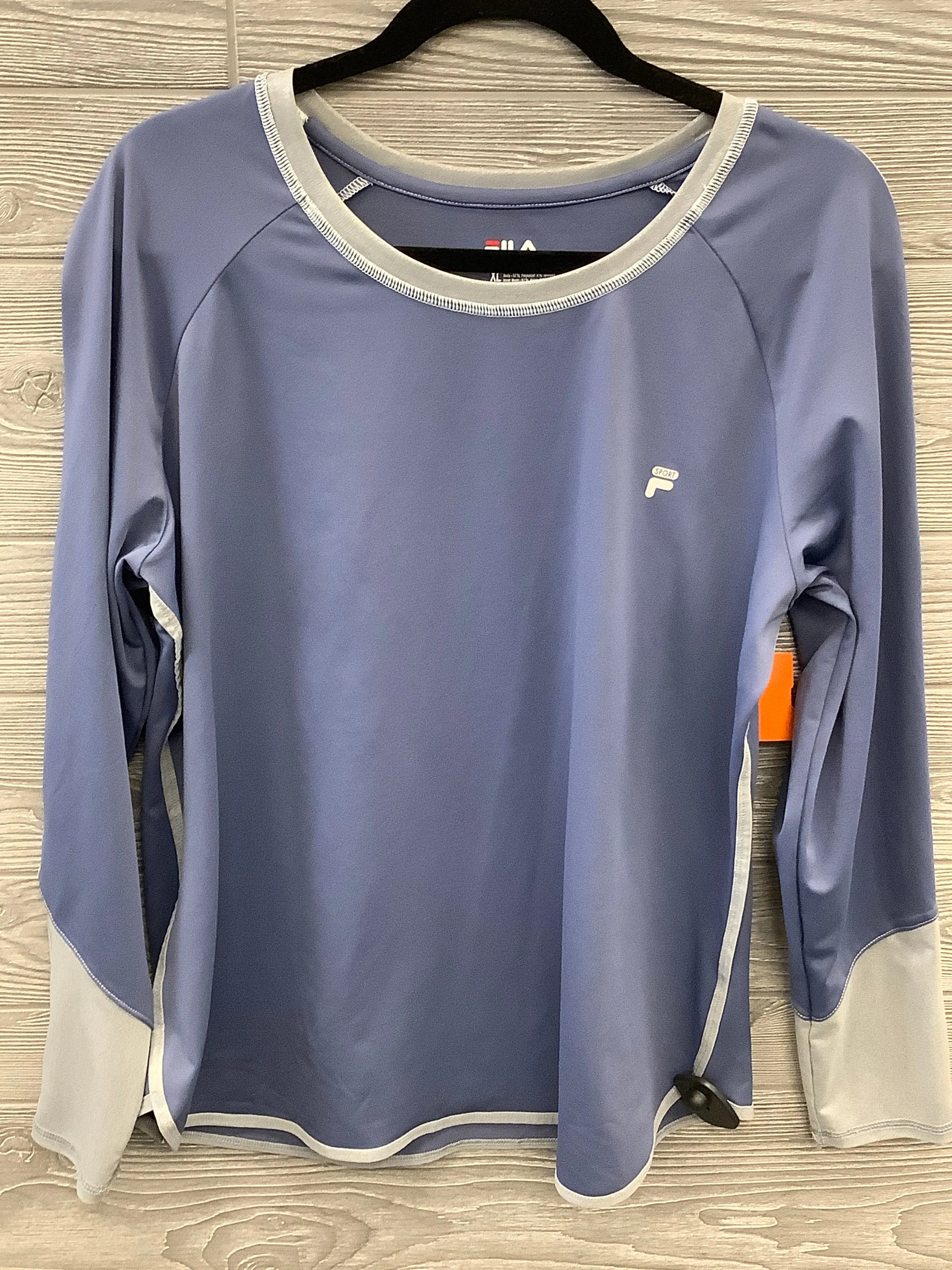 Athletic Top Long Sleeve Crewneck By Fila  Size: Xl