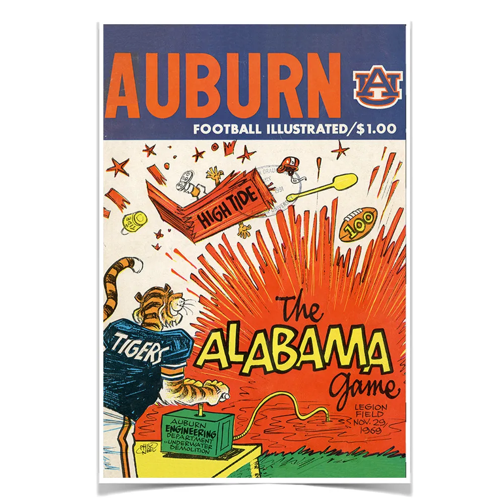 Auburn Tigers - Auburn Football Illustrated The Alabama Game 11.29.69