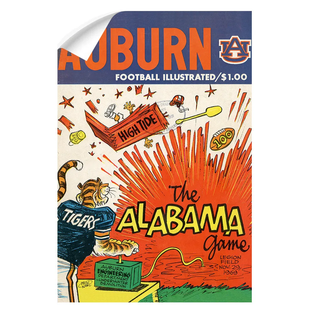 Auburn Tigers - Auburn Football Illustrated The Alabama Game 11.29.69