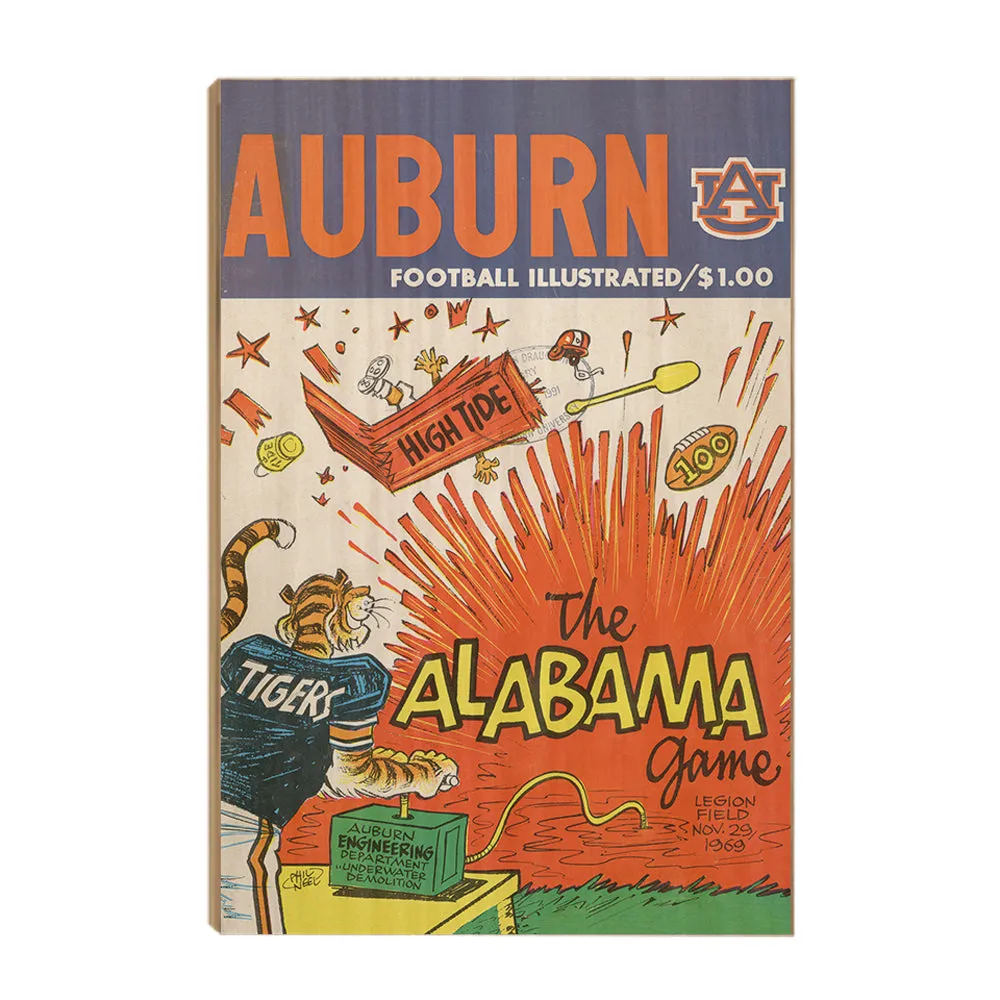 Auburn Tigers - Auburn Football Illustrated The Alabama Game 11.29.69