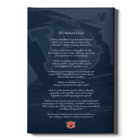 Auburn Tigers - The Auburn Creed over Jordan-Hare Stadium