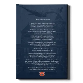 Auburn Tigers - The Auburn Creed over Samford