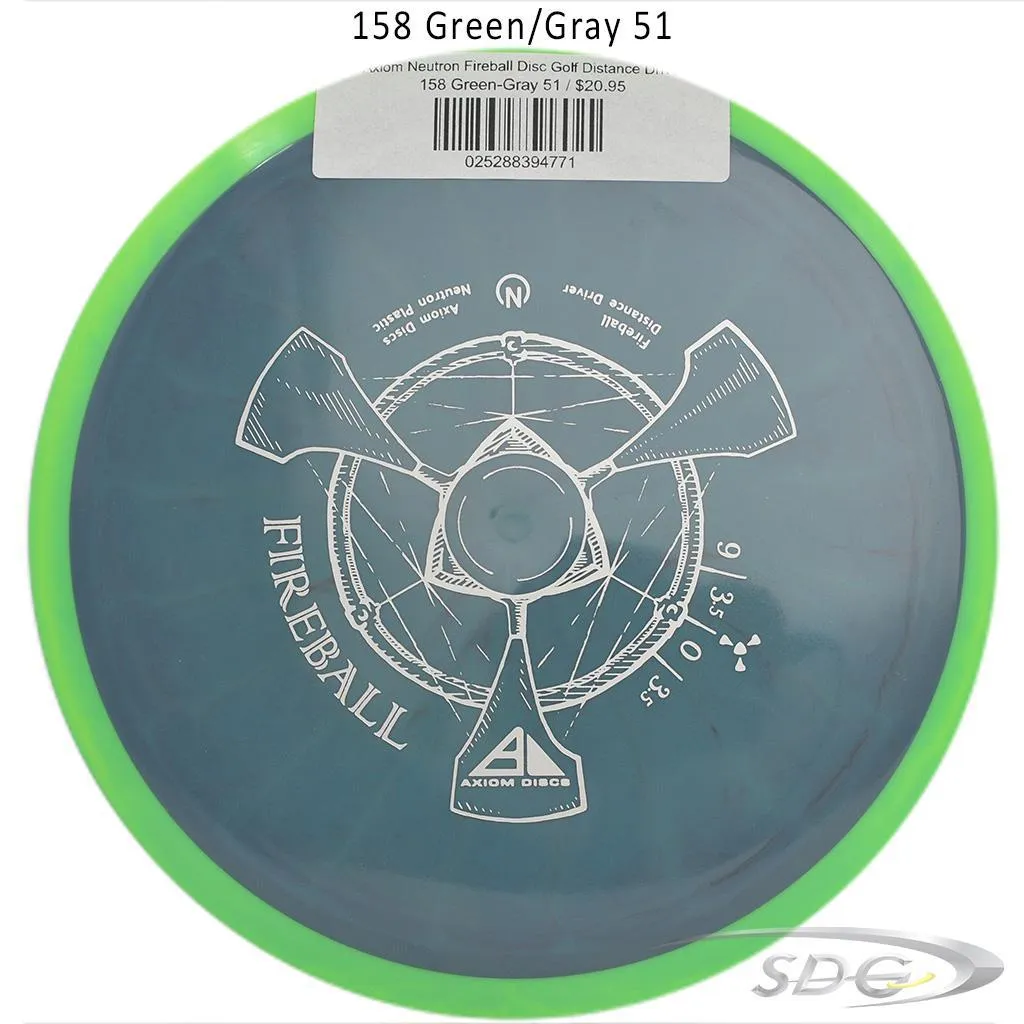 Axiom Neutron Fireball Disc Golf Distance Driver