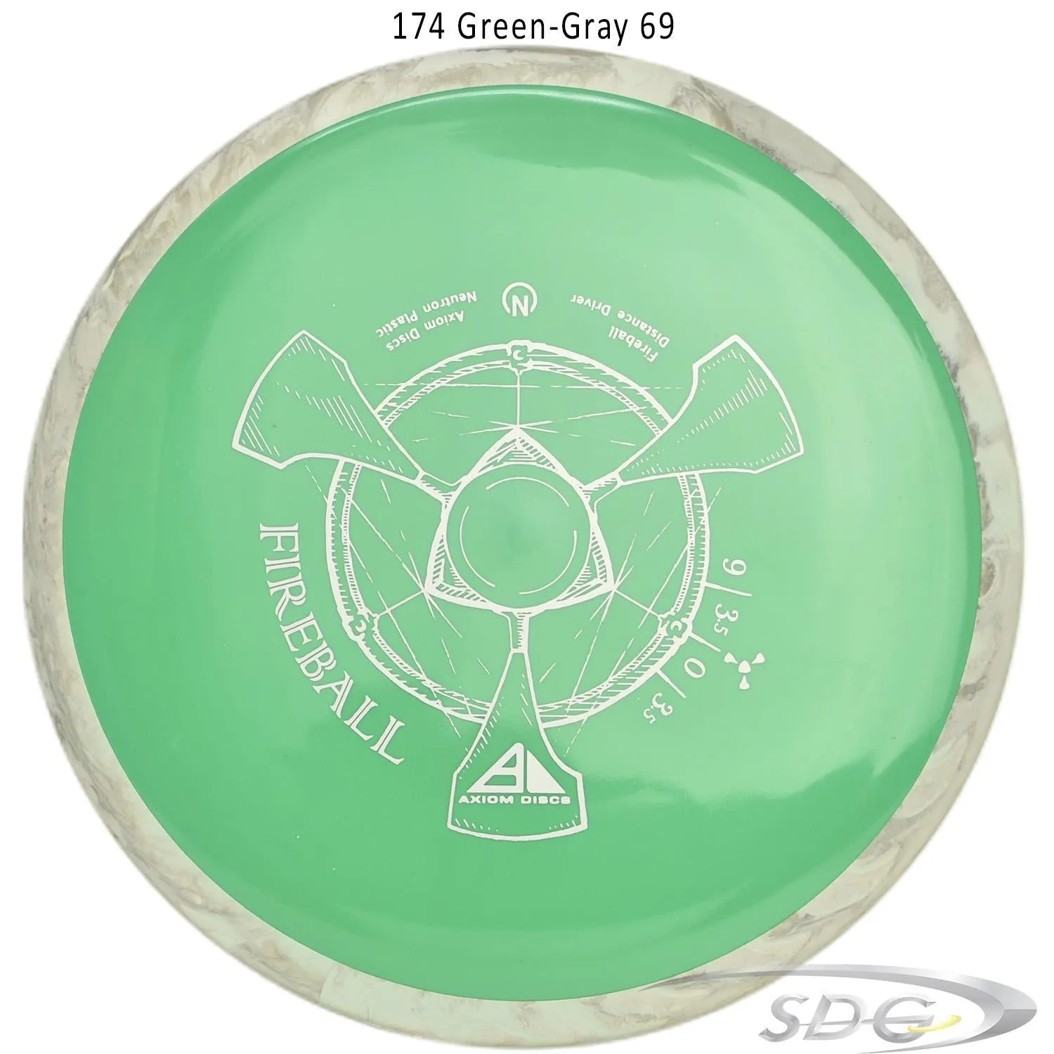 Axiom Neutron Fireball Disc Golf Distance Driver