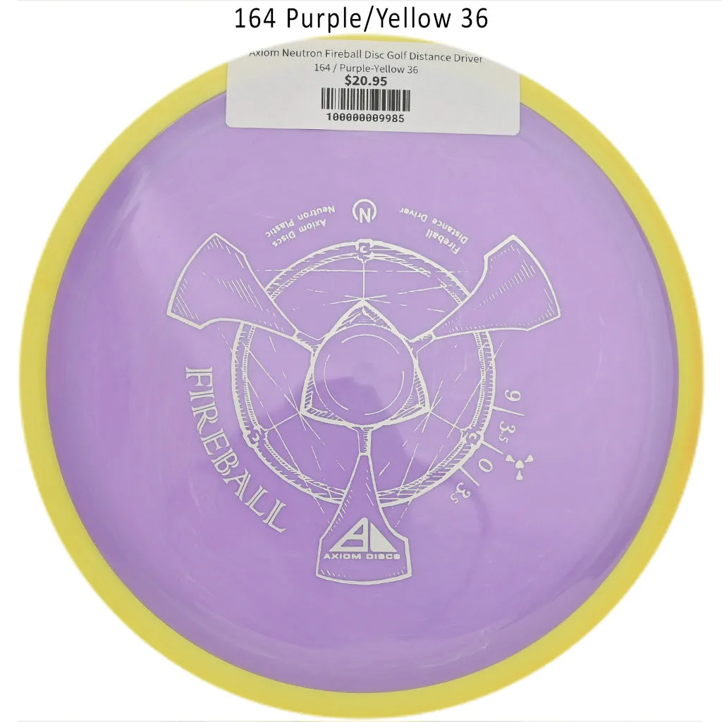 Axiom Neutron Fireball Disc Golf Distance Driver