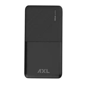 AXL XPB-2250 Power Bank 20000mAh Li-Polymer with Type C & Micro USB Input Ports, LED Battery Indicator & Multi Protection Technology for Smartphone & Tablet (Black)