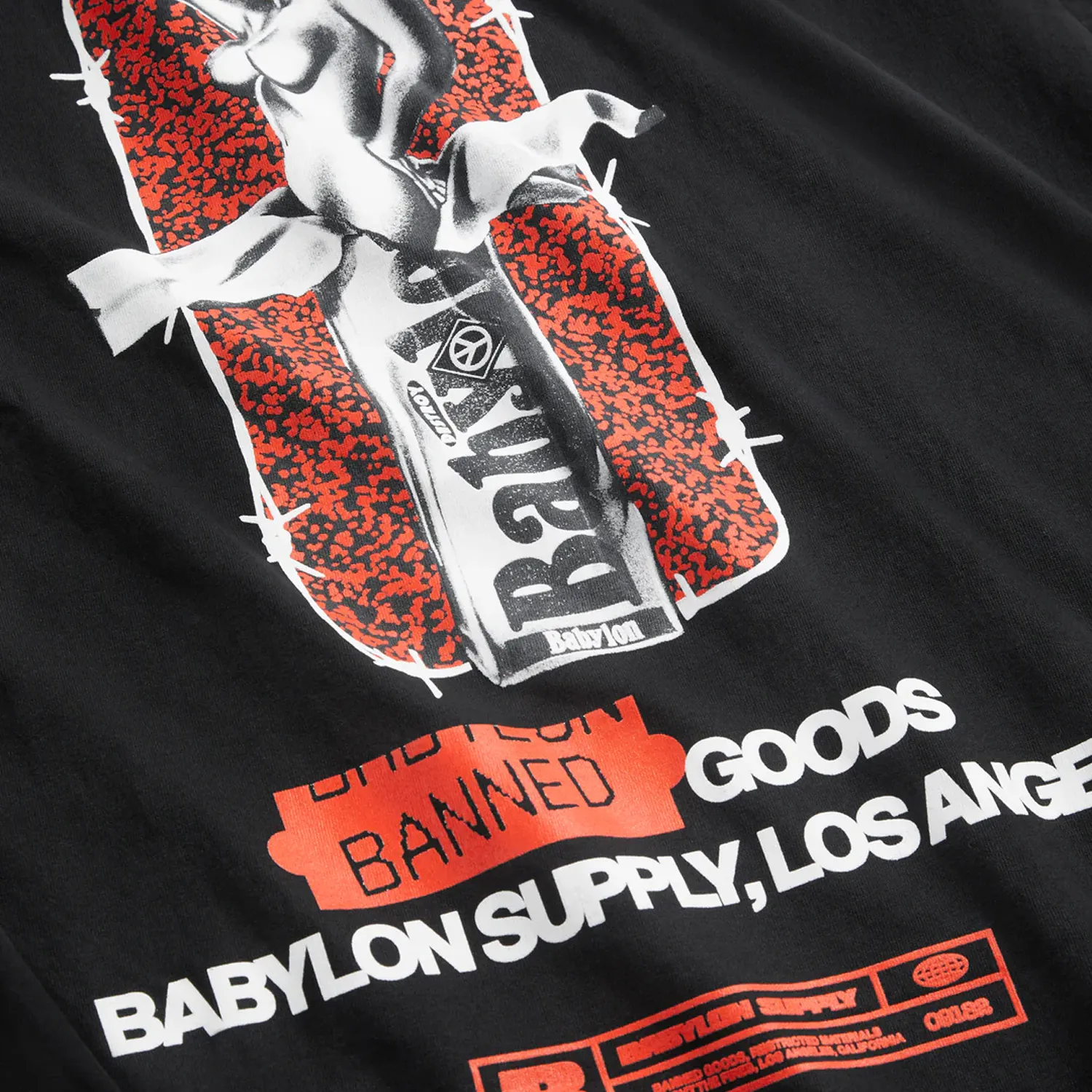 Babylon LA Banned Goods T-Shirt Black