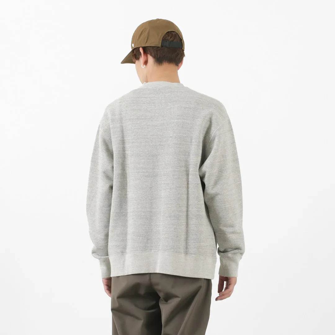 BARNS / Loopwheel wide crew sweatshirt