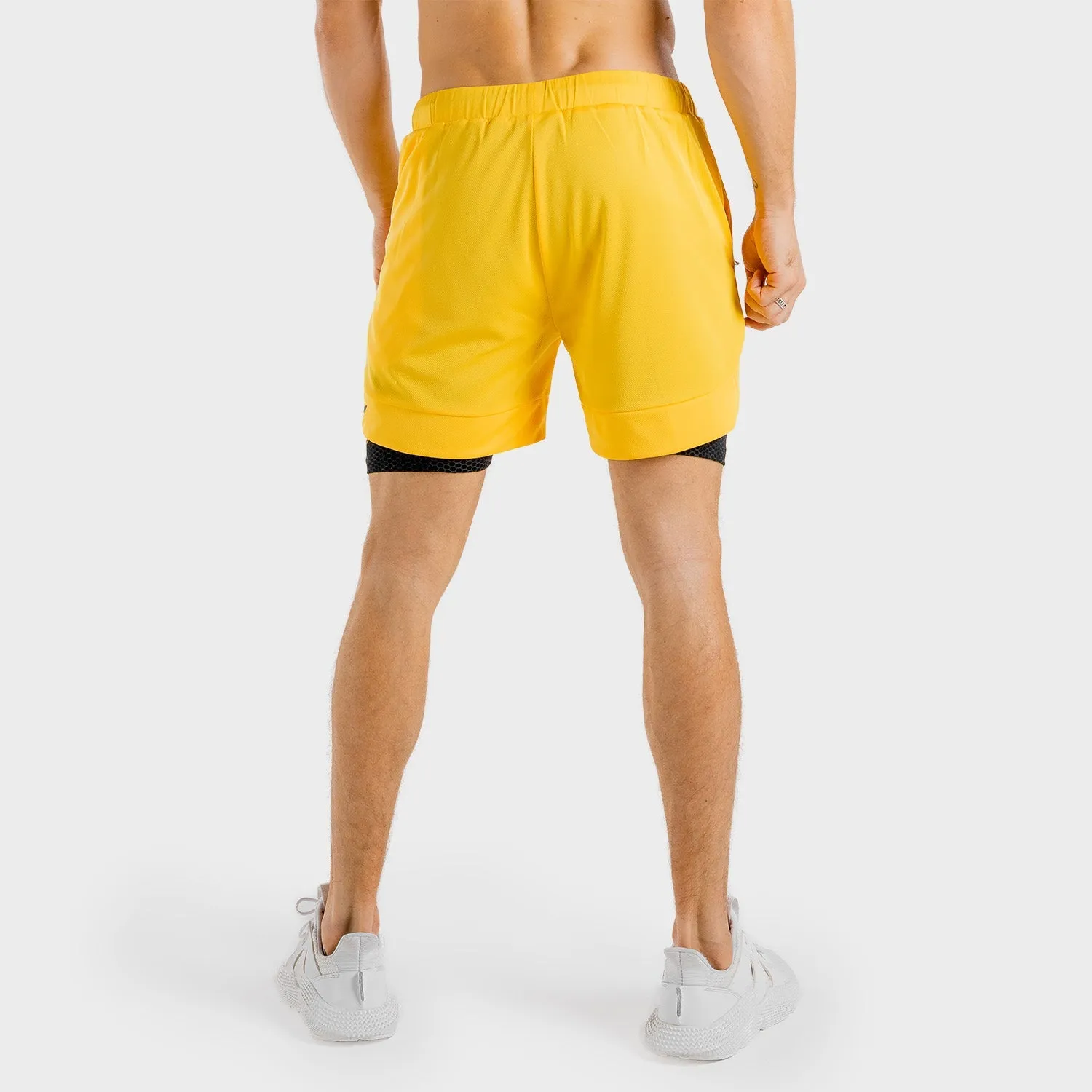 Batman 2-in-1 Shorts - Yellow