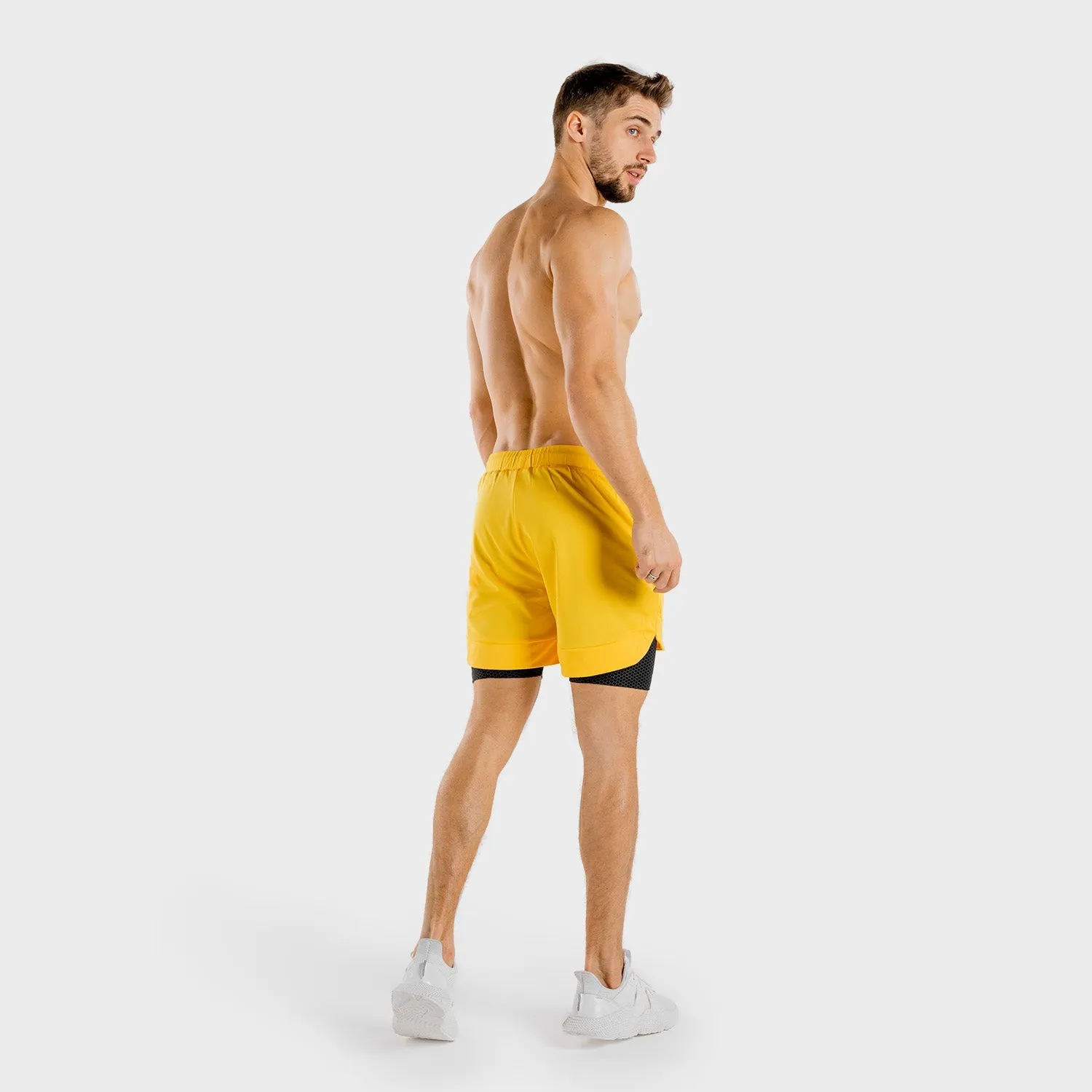 Batman 2-in-1 Shorts - Yellow