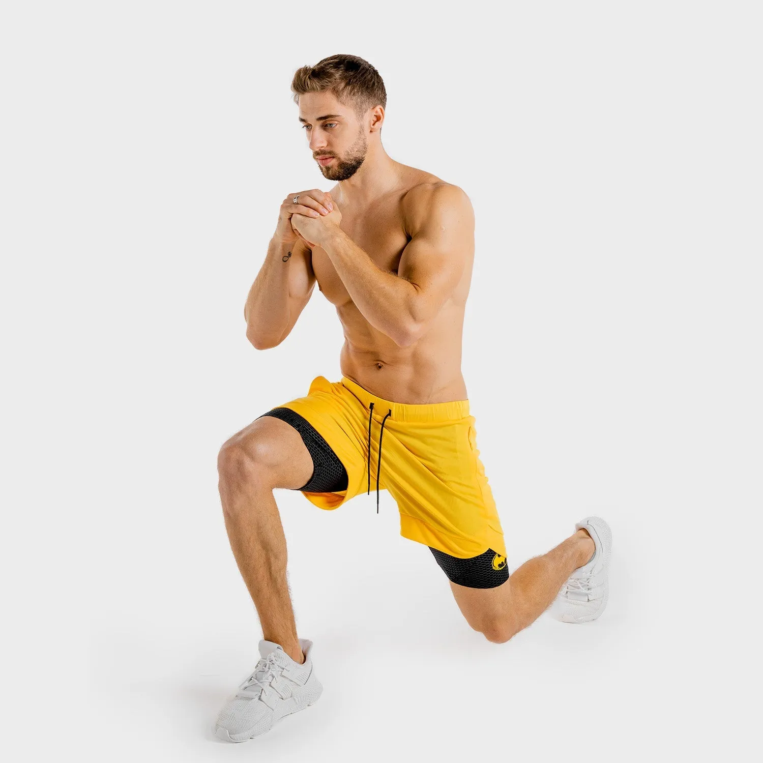 Batman 2-in-1 Shorts - Yellow