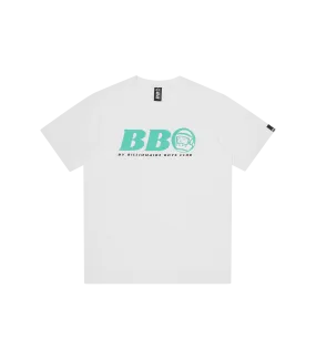 BB ASTRO T-SHIRT - WHITE/GREEN LOGO