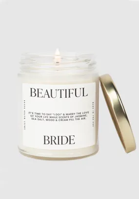 Beautiful Bride Candle