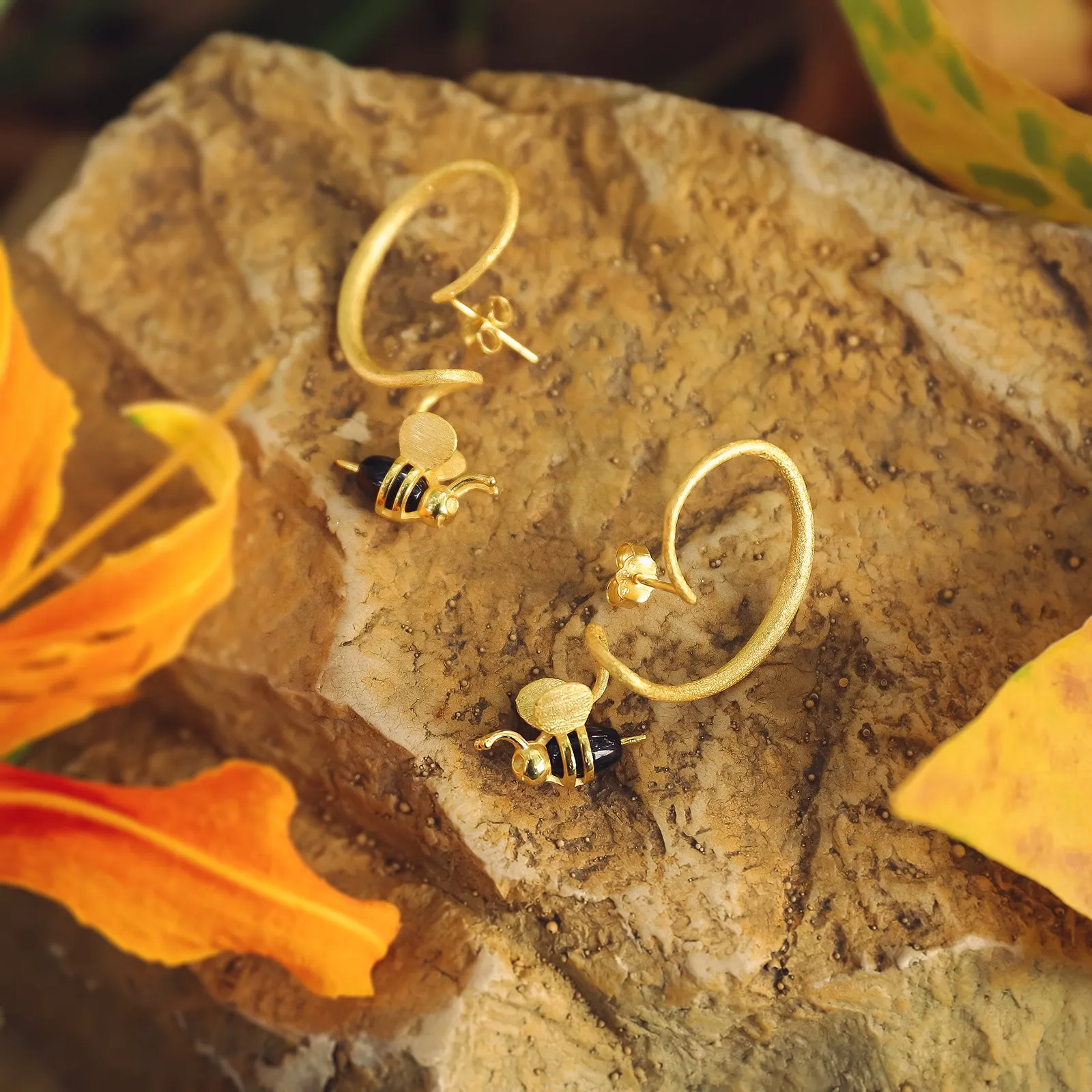 Bee Earrings